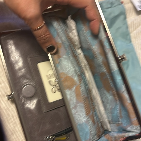 Gray hobo wallet - Picture 5 of 7